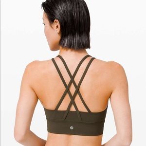 Lululemon Olive Green Free to be Serene Bra 6